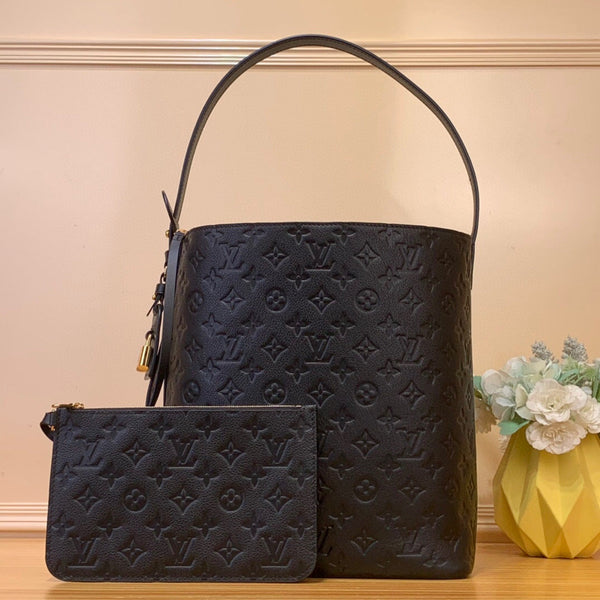 LV All In Sn Black Monogram Empreinte Leather 205348