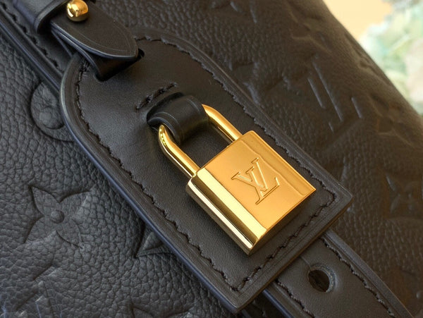 LV All In Sn Black Monogram Empreinte Leather 205348