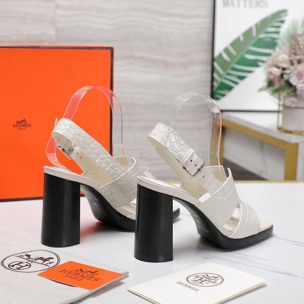 SANDALO ERIS 95 IN VITELLO BIANCO FANTASIA