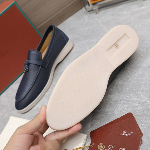 LP SUMMER CHARMS WALK LOAFERS NAVY LAMBSKIN