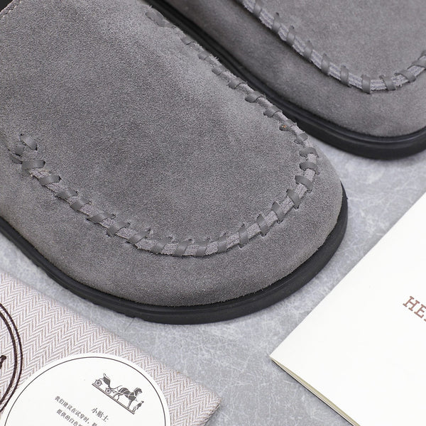 HM 25 Johan Mule Grey Suede