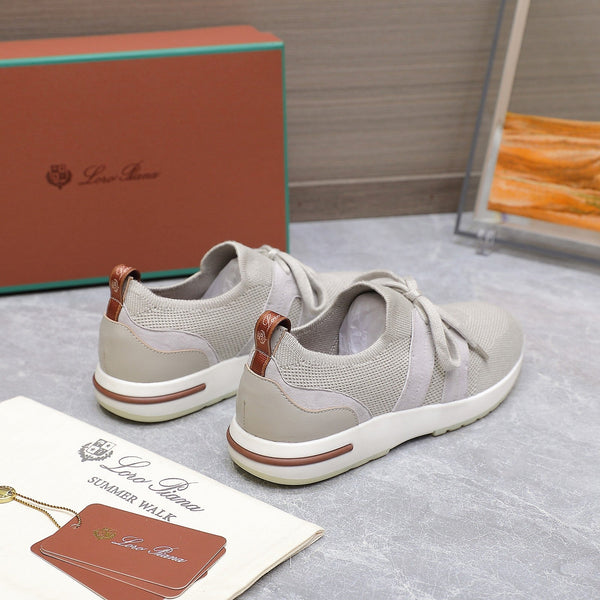 LP lady Flexy Walk Sneaker Power Pearl Wool And Calfskin 310452