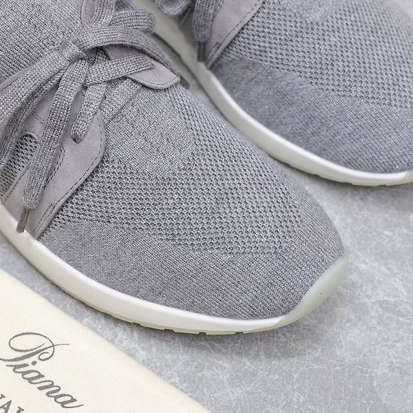 LP lady Flexy Walk Sneaker Flannel Gray Wool And Calfskin 310449