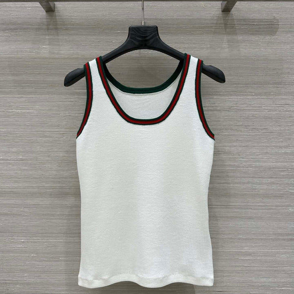 Gucci 2025 Knitted Vest White Wool