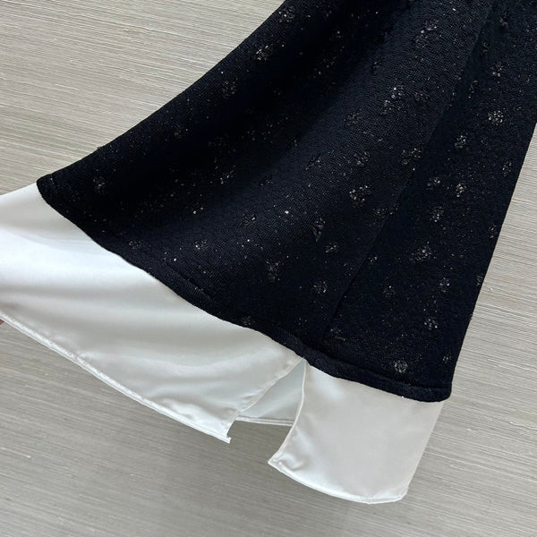 CC 25 Camisole Dress Black Polyamide