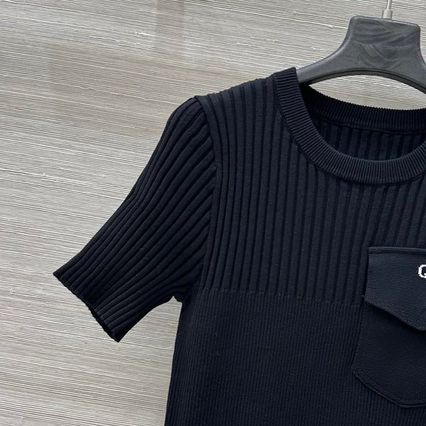 Abito in maglia Gucci 25 in viscosa nera