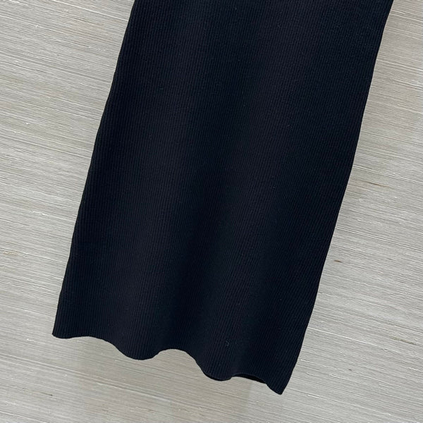 Abito in maglia Gucci 25 in viscosa nera