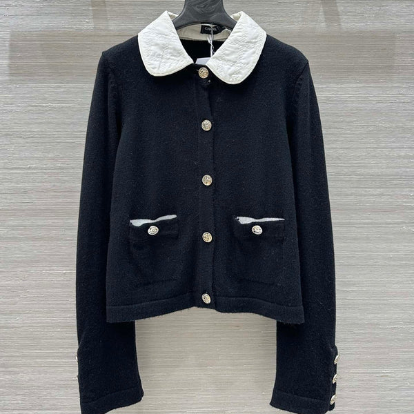 CC 25 Cardigan Black Cashmere