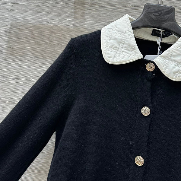 CC 25 Cardigan Black Cashmere