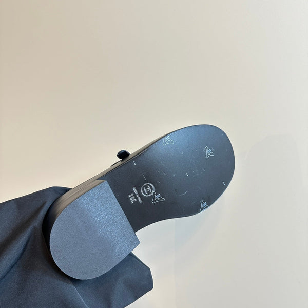 Mocassini CC 65mm Pelle di vitello nera