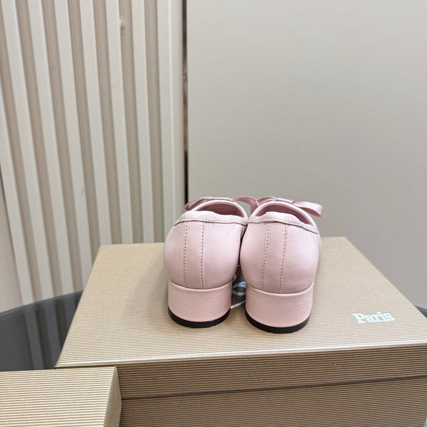 CL Ballet Shoes Pink Nappa Lambskin 299719