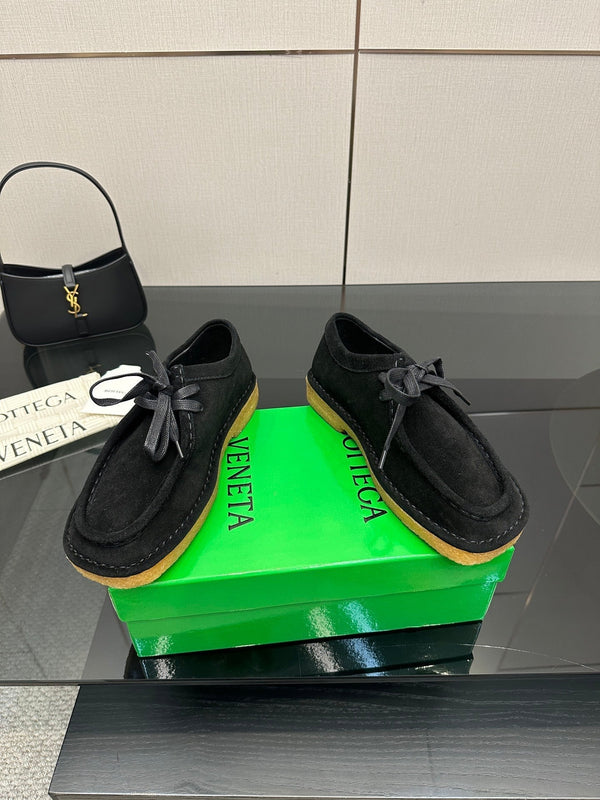 BV Daddy Desert Boots Black Suede 427630