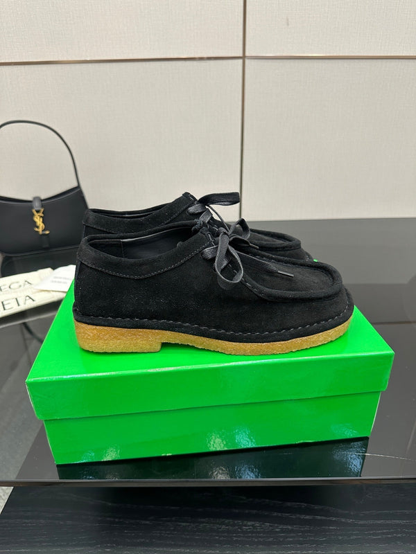 BV Daddy Desert Boots Black Suede 427630