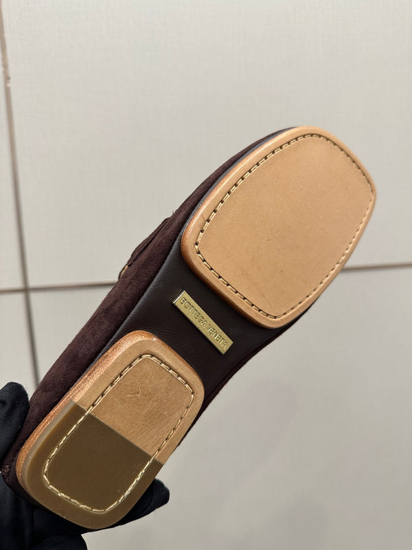 BV Daddy Loafer Brown Suede 427637