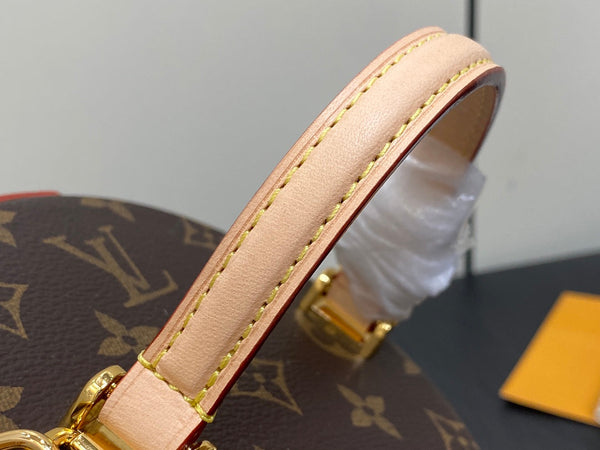 lv scott bag 13cm brown monogram canvas