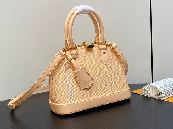 alma bb 23 beige epi calfskin