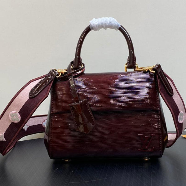 cluny mini 20cm pelle di vitello epi bordeaux