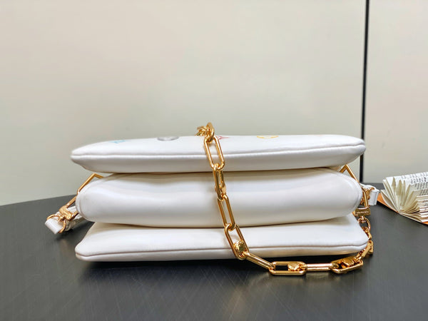 LV x TM COUSSIN Bag 26cm Multicolor Leather 329576