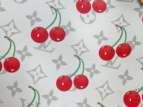 LV x TM Speedy Soft Bandoulière 30 Grey Monogram Cherry Canvas