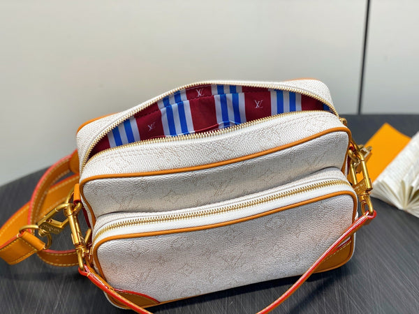 LV Nil 25cm Grey Brown Monogram Canvas