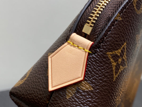 LV x TM Cosmetic Pouch PM Monogram Coasted Canvas