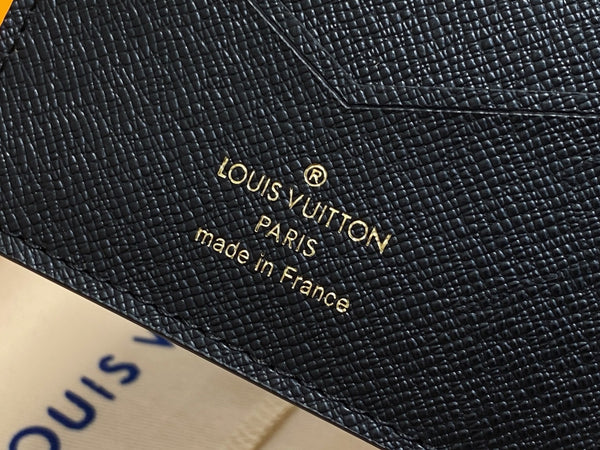 LV Passport Cover Monogram Reverse Canvas