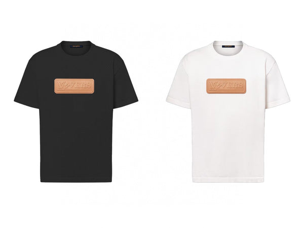 LV 25C VVN Patch Short-Sleeved Cotton Crewneck 229092