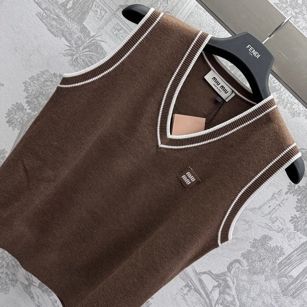 Miu 25 V- Gile Marrone Lana 232024