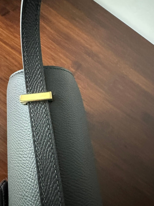 CONSTANCE 18 BLACK EPSOM GOLD HARDWARE