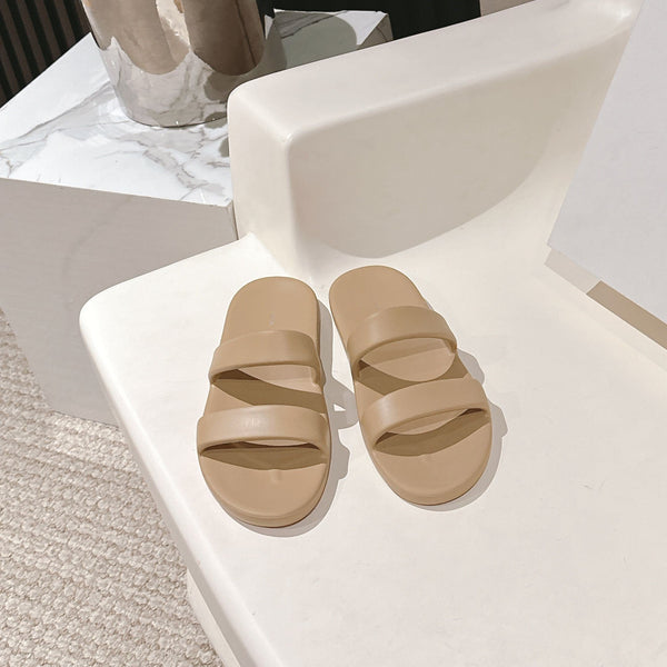 Sandalo The Row 25s Foam in gomma beige 340609