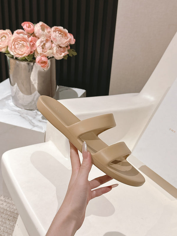 Sandalo The Row 25s Foam in gomma beige 340609