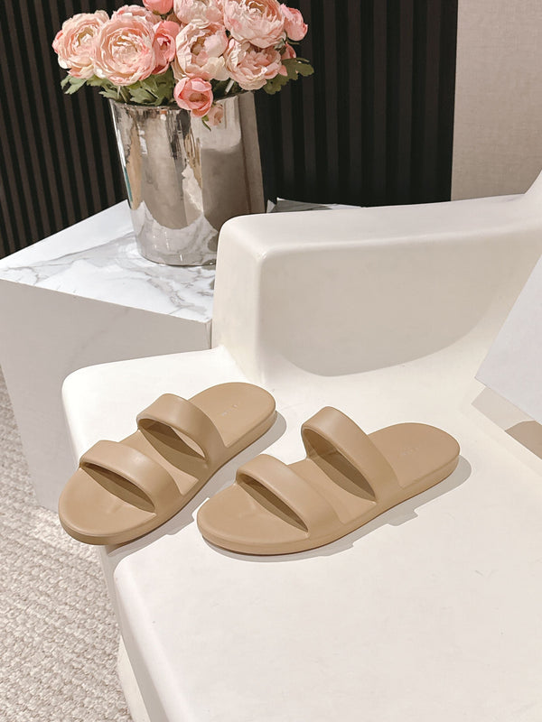 Sandalo The Row 25s Foam in gomma beige 340609