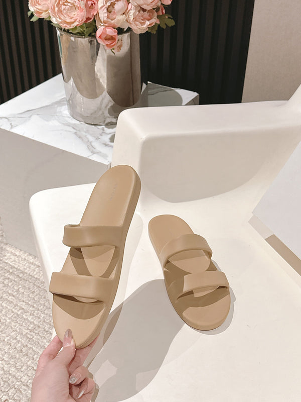 Sandalo The Row 25s Foam in gomma beige 340609