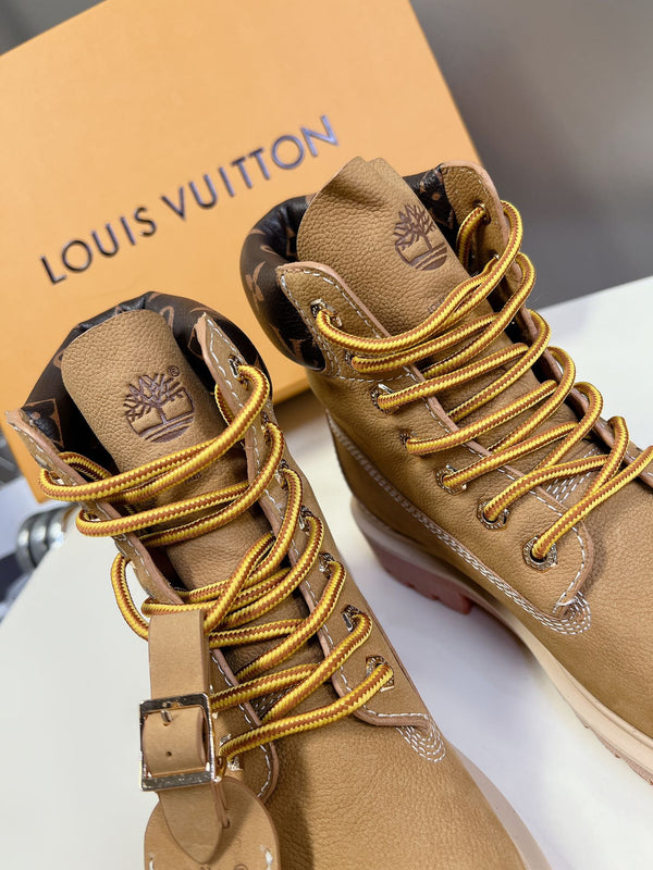 LV x Timberland Ankle Boot Brown Cowhide