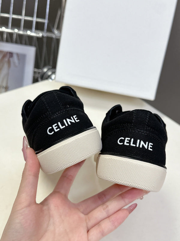 CELINE 25 Sneaker Black Canvas 285969