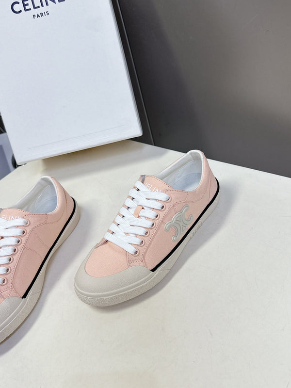 CELINE 25 Sneaker Pink Canvas