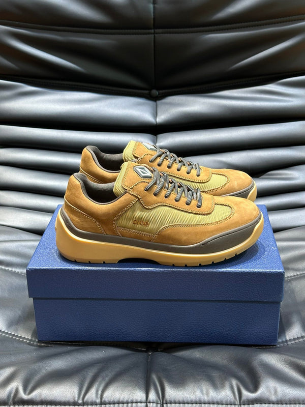 CD & TRAVIS SCOTT SNEAKER BRONZE SUEDE