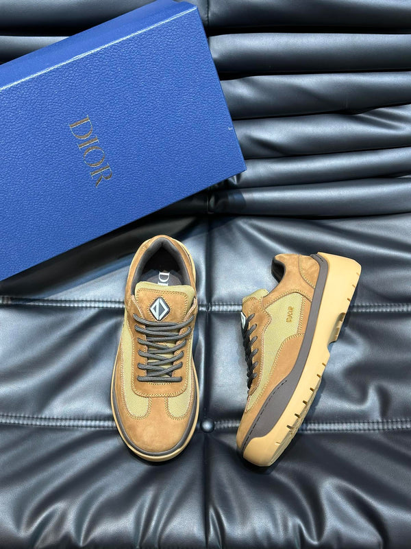 CD & TRAVIS SCOTT SNEAKER BRONZE SUEDE