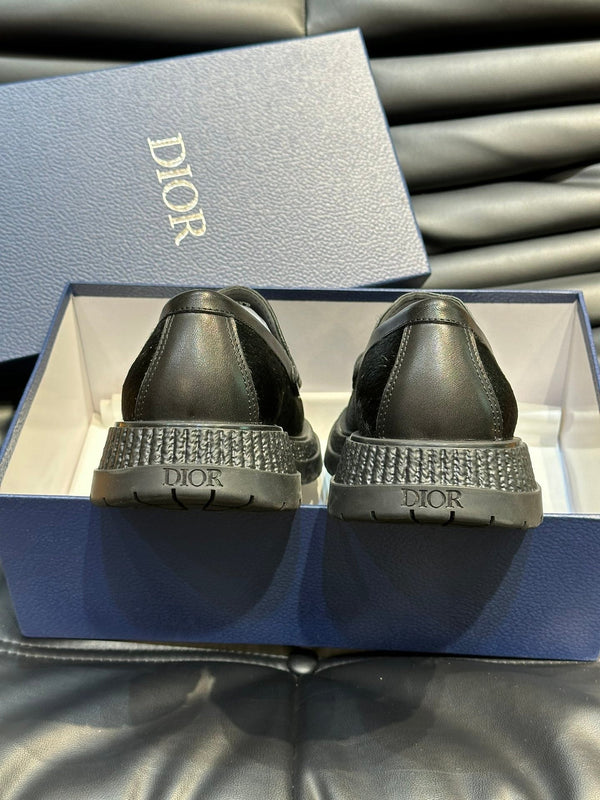 CD EXPLORER ICON LOAFER BLACK FUR