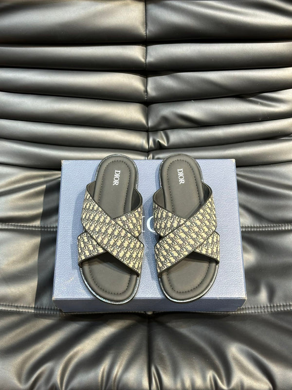 CD ALIAS SANDAL JUNIPER AND BEIGE JACQUARD