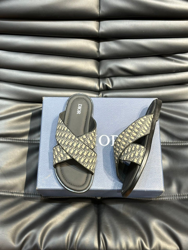 CD ALIAS SANDAL JUNIPER AND BEIGE JACQUARD