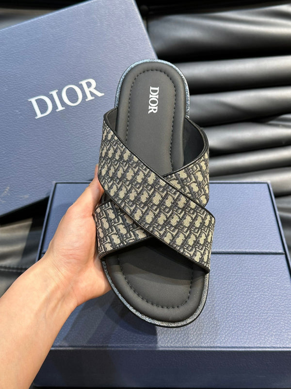 CD ALIAS SANDAL JUNIPER AND BEIGE JACQUARD
