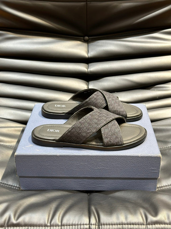 CD ALIAS SANDAL BLACK AND JUNIPER JACQUARD