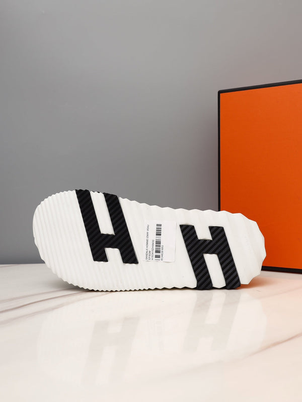 HM ELECTRIC SANDAL SILVER CALFSKIN