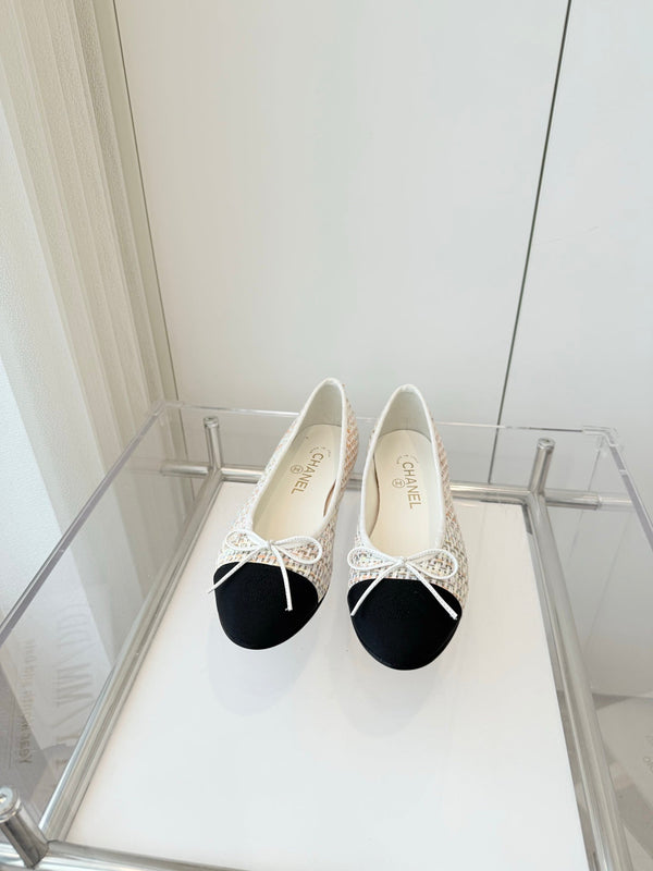 CC Ballet Flat Beige mix Multicolor Fabric 238775