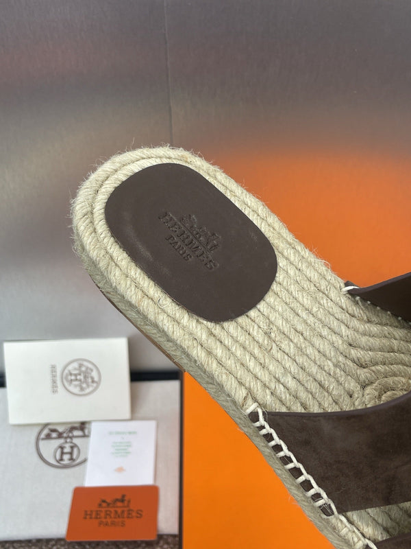 HM 25 Antigua Espadrilles Chocolate Suede