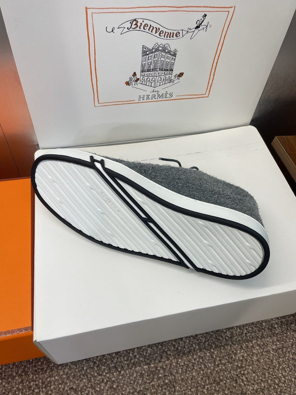 Sneaker HM 25 Klicker in pelle di vitello blu 373015