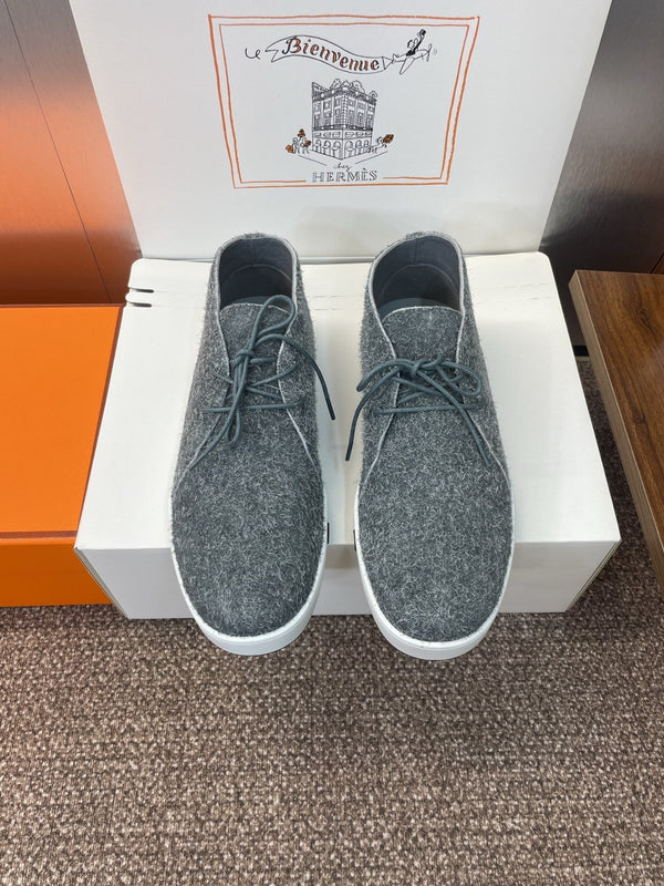 Sneaker HM 25 Klicker in pelle di vitello blu 373015