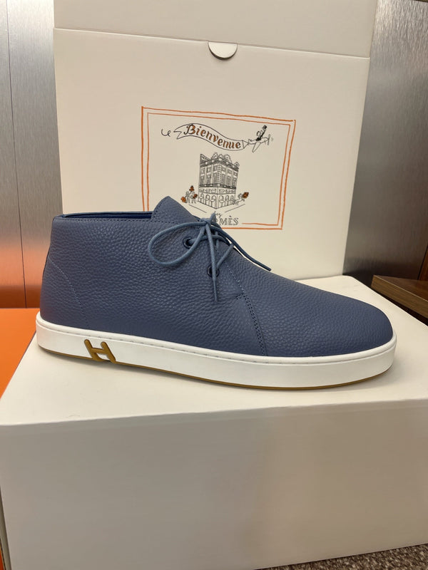 Sneaker HM 25 Klicker in pelle di vitello blu 373018