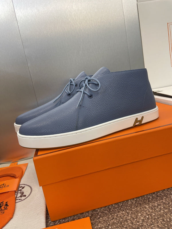 Sneaker HM 25 Klicker in pelle di vitello blu 373018